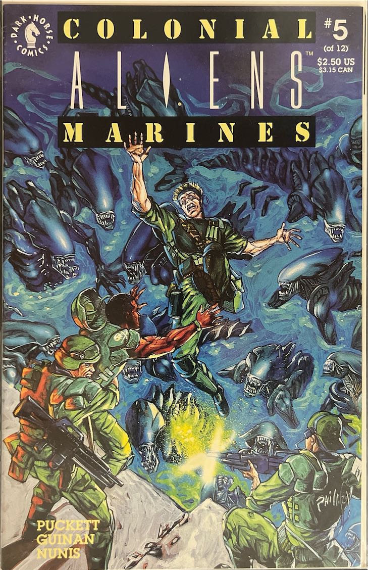 Colonial Aliens: Marines, #005 (Dark Horse Comics, 1993)