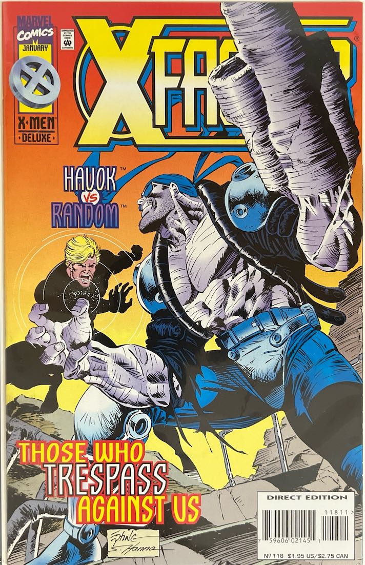 X-Factor, #118, Those Who Trespass Against Us (Marvel Comics, January 1996) - Direct Edition