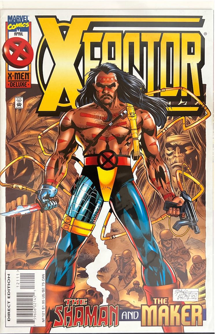 X-Factor, #121, The Shaman and The Maker (Marvel Comics, 1996) - Direct Edition