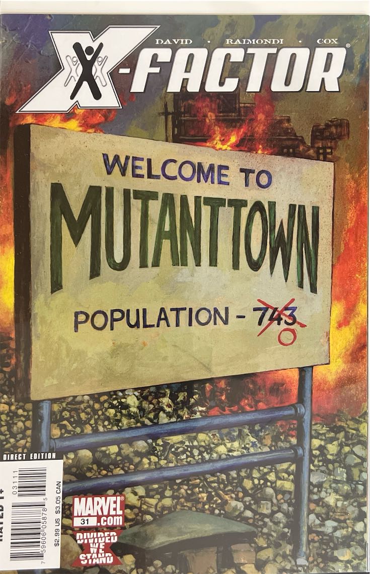 X-Factor, #031, Welcome to Mutanttown (Marvel, 2008) - Direct Edition