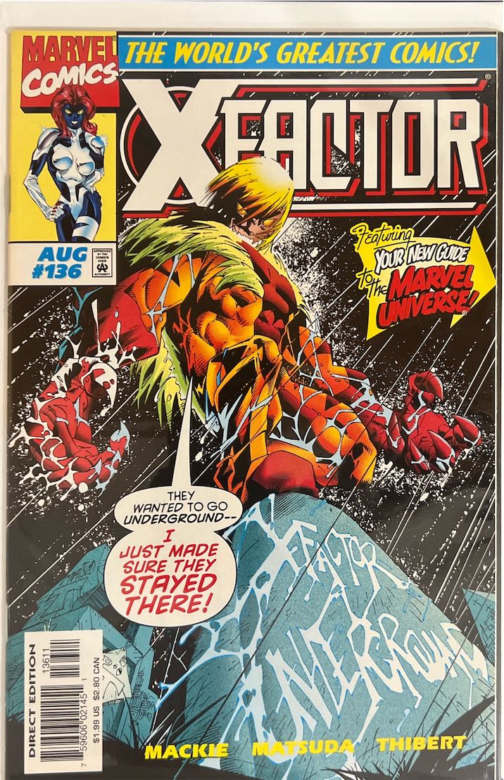 X-Factor, #136 (Marvel, 1997) - Direct Edition