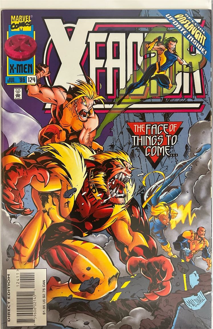 X-Factor, #124, The Face of Things to Come (Marvel Comics, 1996) - Direct Edition