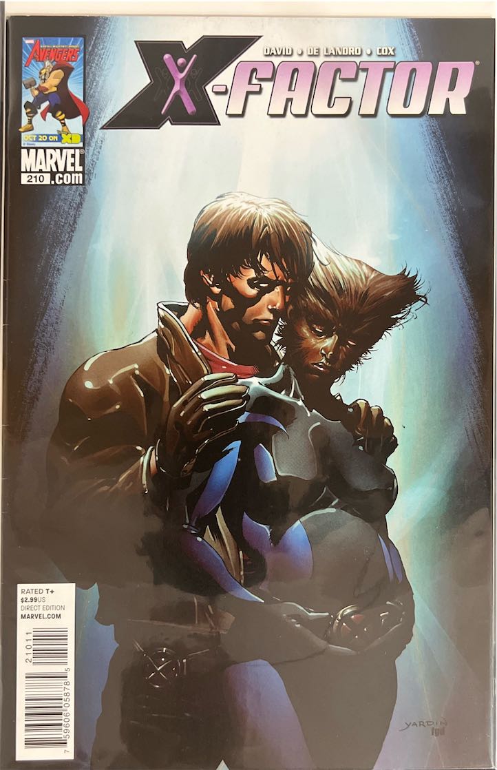 X-Factor, #210 (Marvel, 2010) - Direct Edition