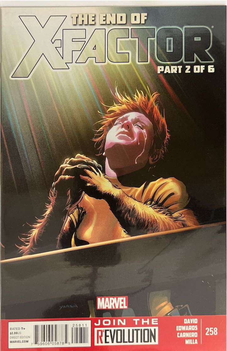 The End of X-Factor, #258, Part 2 of 6 (Marvel, 2013) - Direct Edition