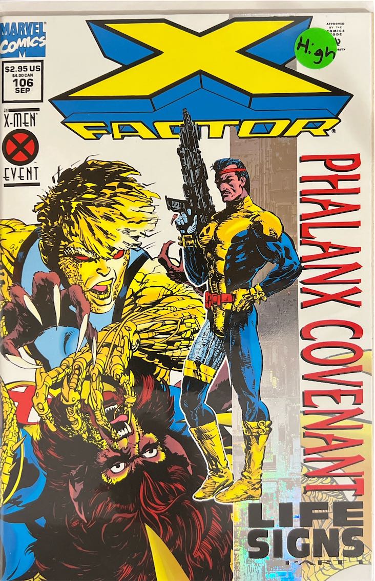 X-Factor, #106, Phalanx Covenant: Life Signs (Marvel, 1994) - Direct Sales