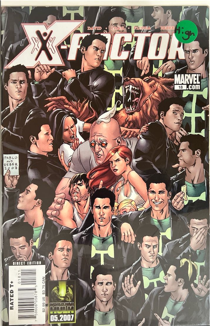 X-Factor, #018, (Marvel, 2007) - Direct Edition