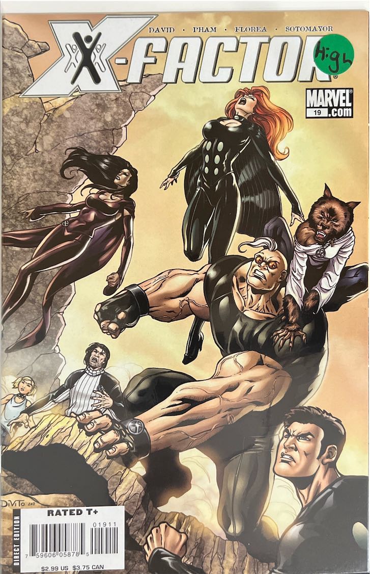 X-Factor, #019, (Marvel, 2007) - Direct Edition