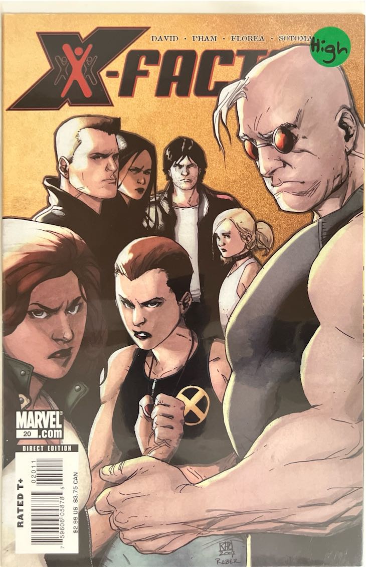 X-Factor, #020 (Marvel, 2007) - Direct Edition