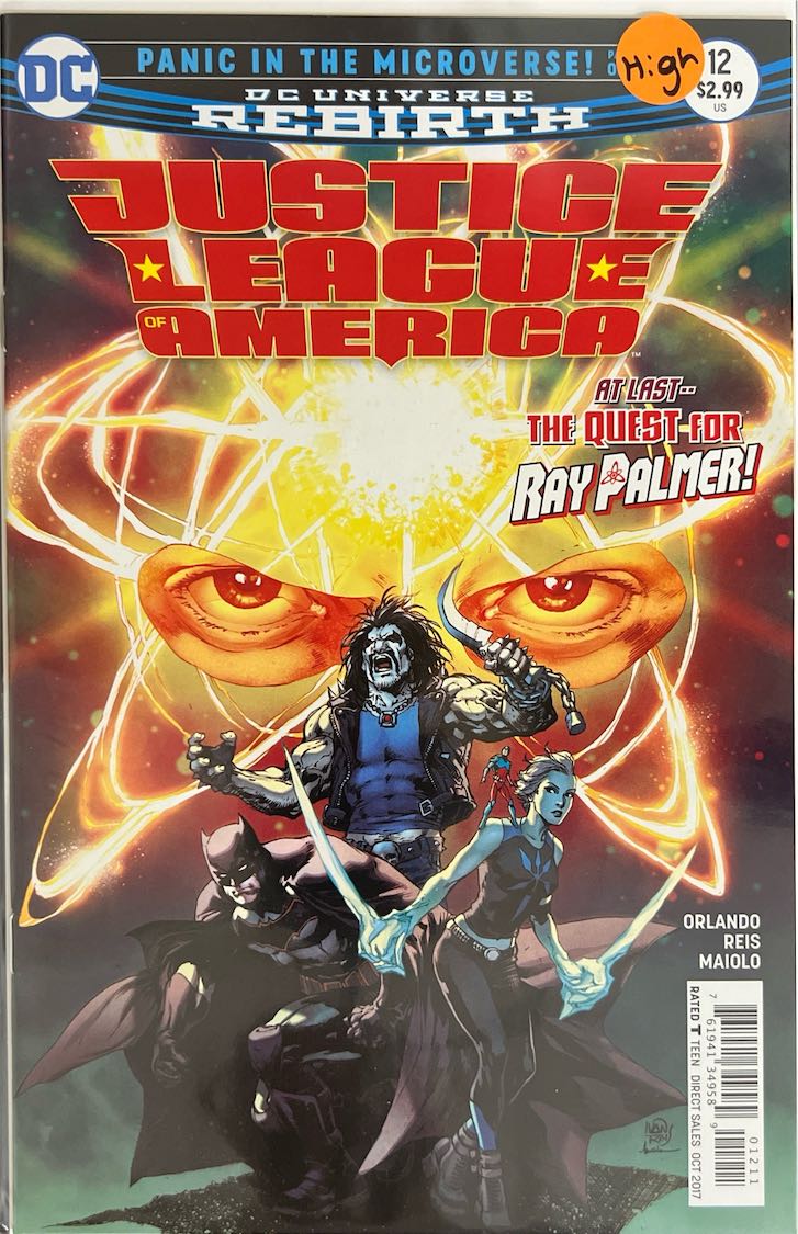 Justice League of America, #012, The Quest for Ray Palmer (DC Comics, 2017) - Direct Sales