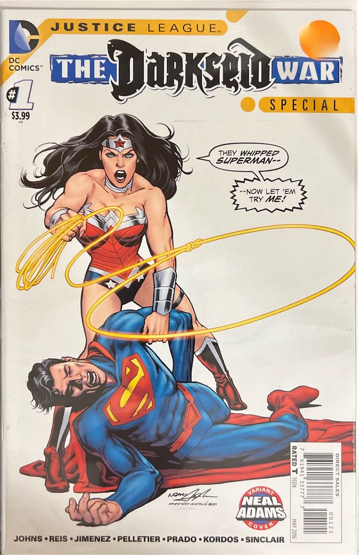 Justice League, #001, Special Darkseid War (DC Comics, 2015) - Direct Sales Variant