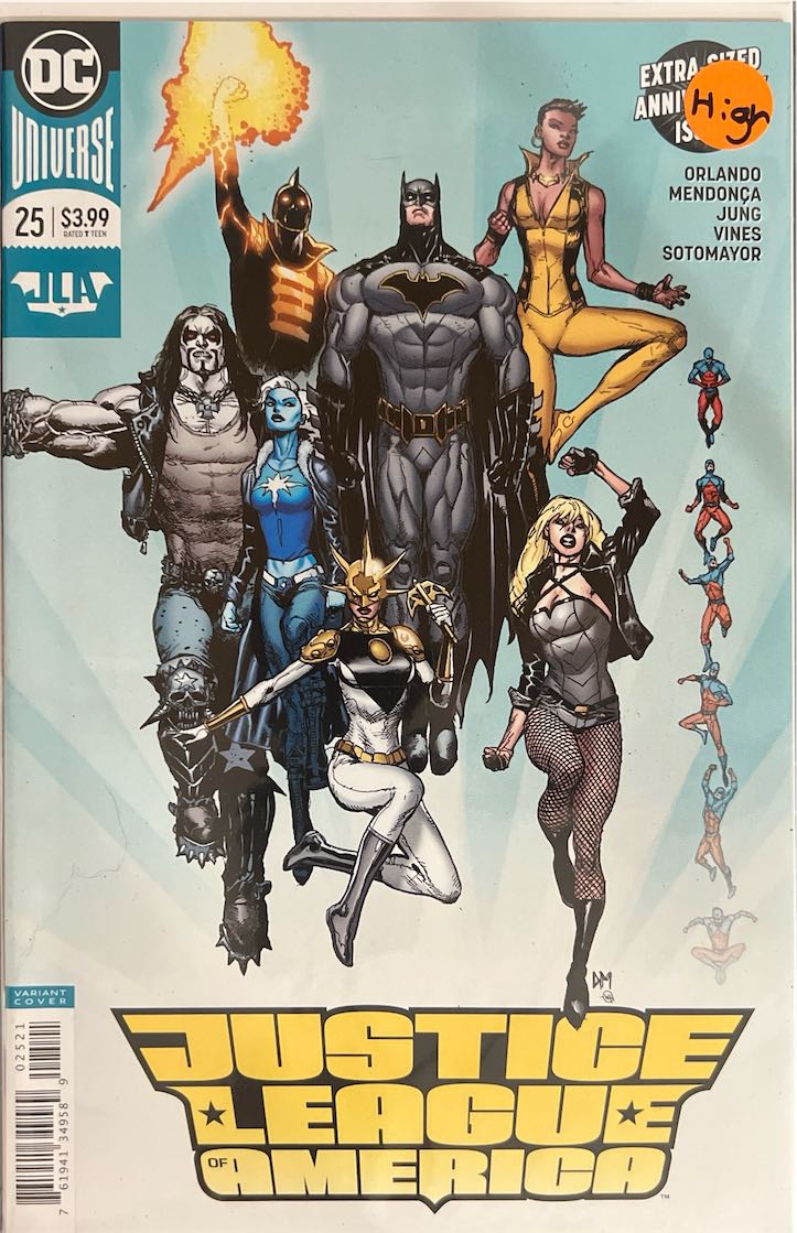 Justice League of America, #025 (DC Comics, 2017) - Variant Cover