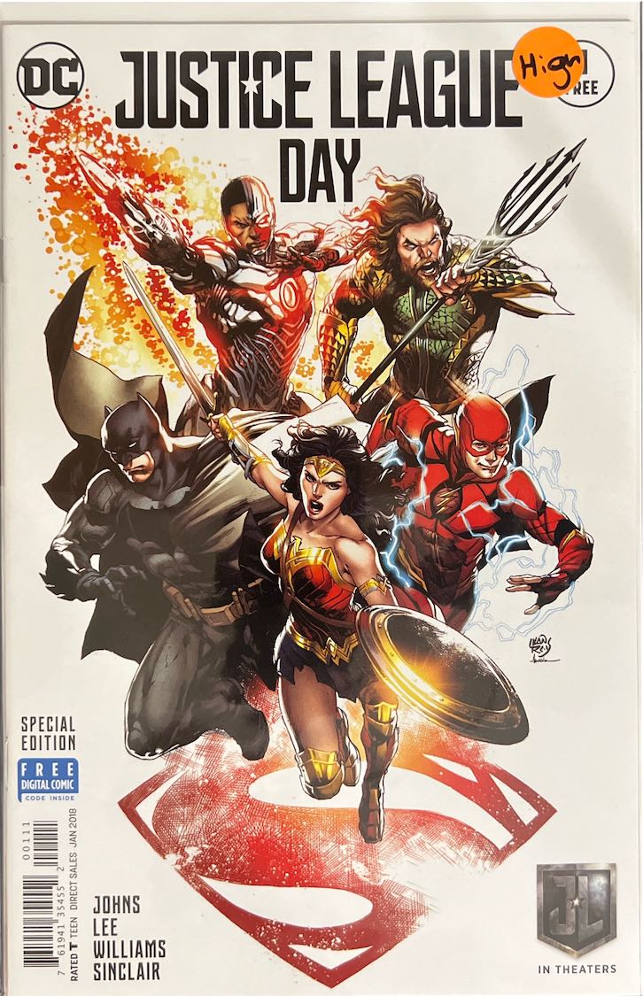 Justice League Day, Special Edition (DC, 2018) - Direct Sales