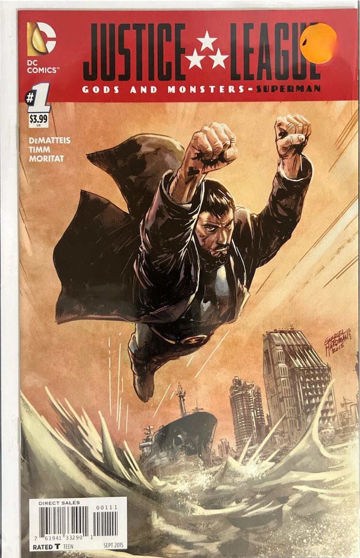 Justice League: Gods and Monsters - Superman, #001 (DC Comics, 2015) - Direct Sales