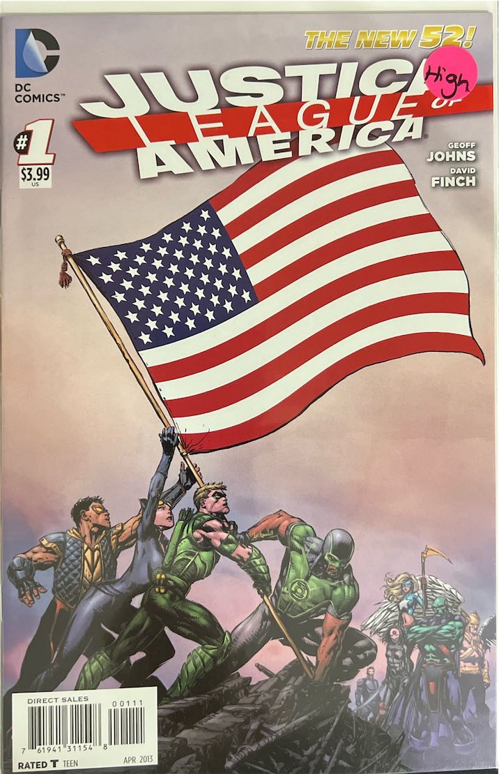 Justice League of America, #001, The New 52! (DC Comics, 2013) - Direct Sales