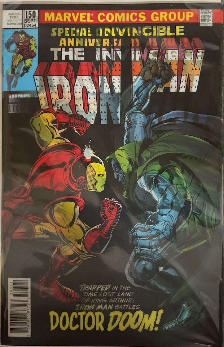 The Invincible Iron Man, #150, Special Anniversary (Marvel, 1981) - Direct Sales - Holographic Cover