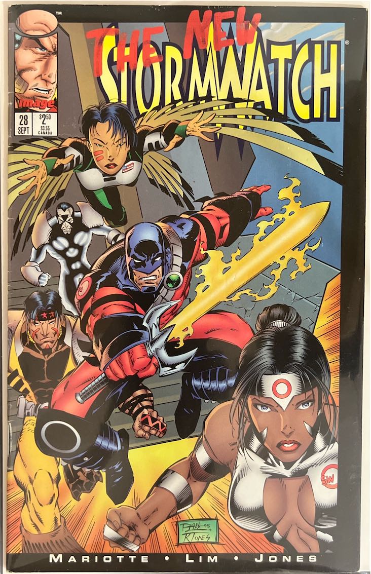 The New Stormwatch, #028, (Image, 1995) - Direct Edition