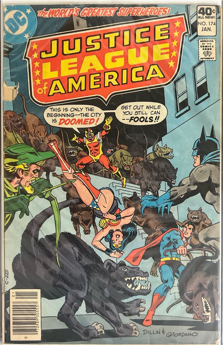 Justice League of America, #174 (DC, 1980) - Direct Sales