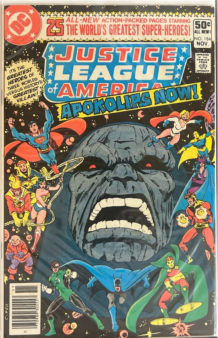 Justice League of America, #184, Apokolips Now! (DC Comics, 1980) - Newsstand