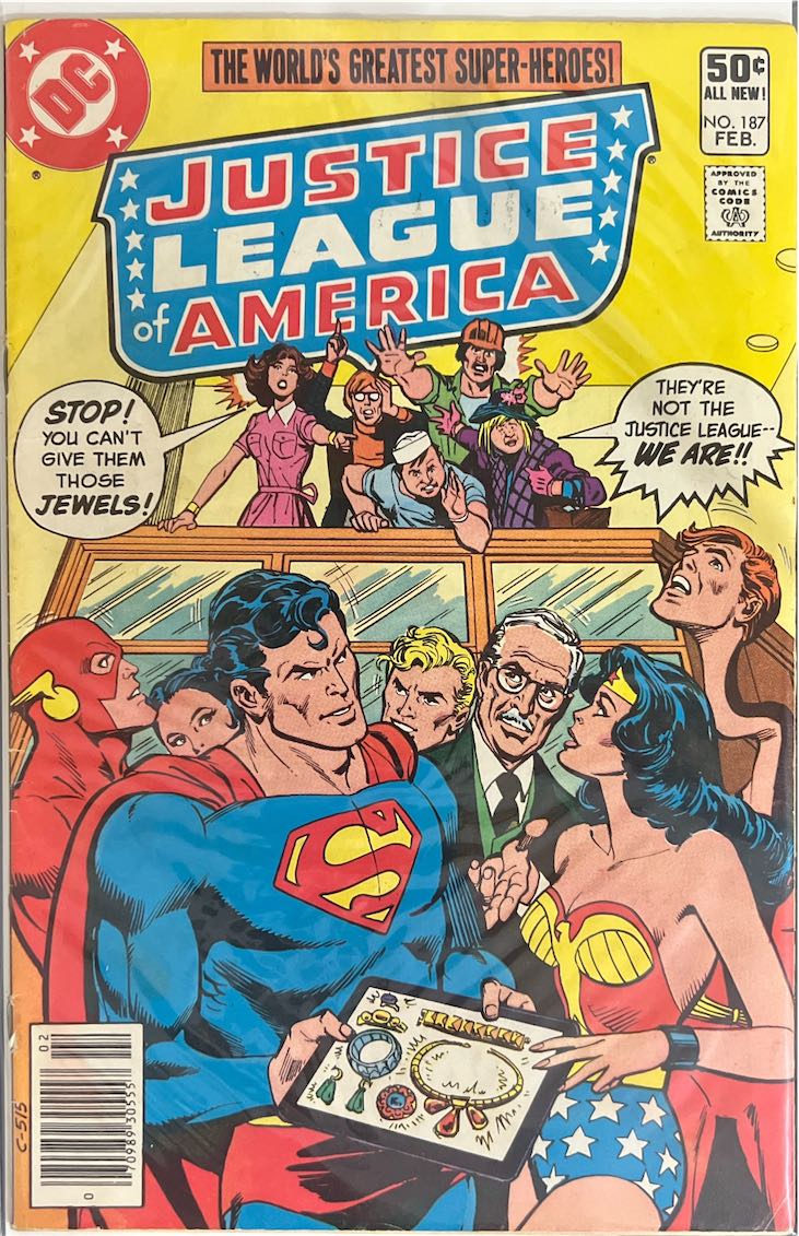 Justice League of America, #187 (DC Comics, 1981) - Direct Sales