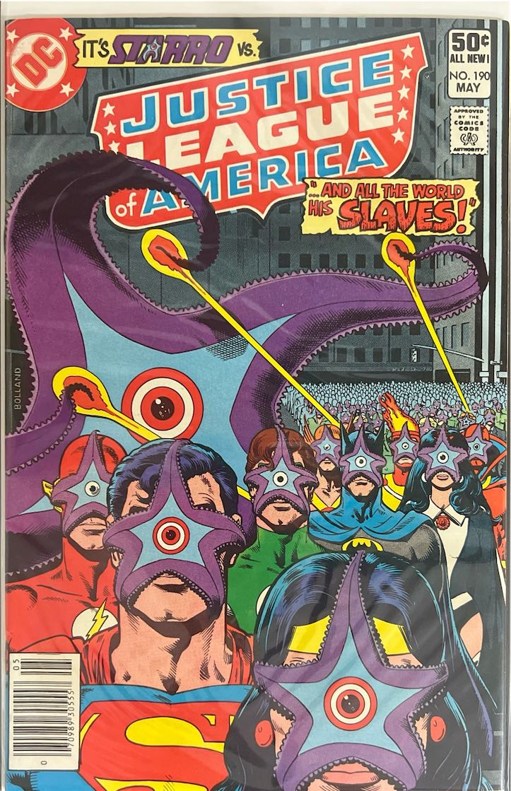 Justice League of America, #190 (DC Comics, 1981) - Direct Sales