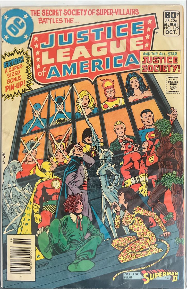 Justice League of America, #195 (DC, 1981) - Direct Sales