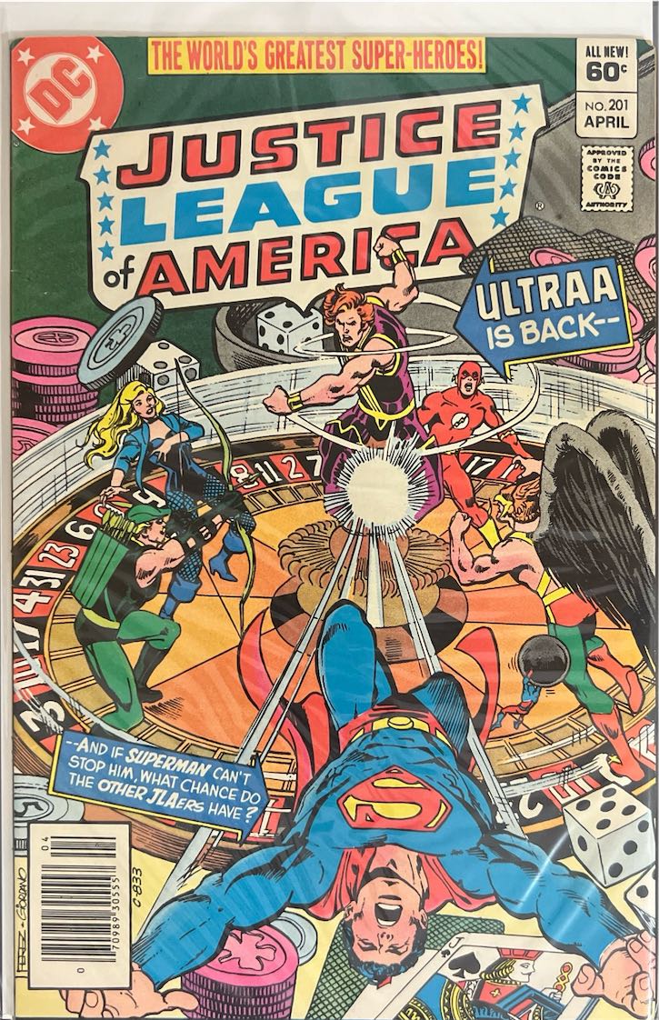 Justice League of America, #201 (DC, 1982) - Direct Edition