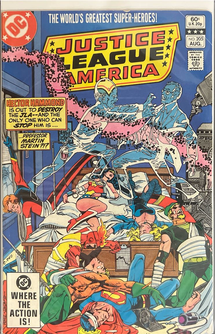 Justice League of America, #205 (DC, 1982) - Direct Sales