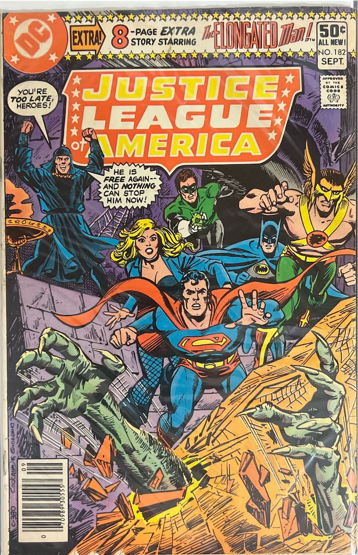 Justice League of America, #182 (DC Comics, 1980) - Direct Sales Edition