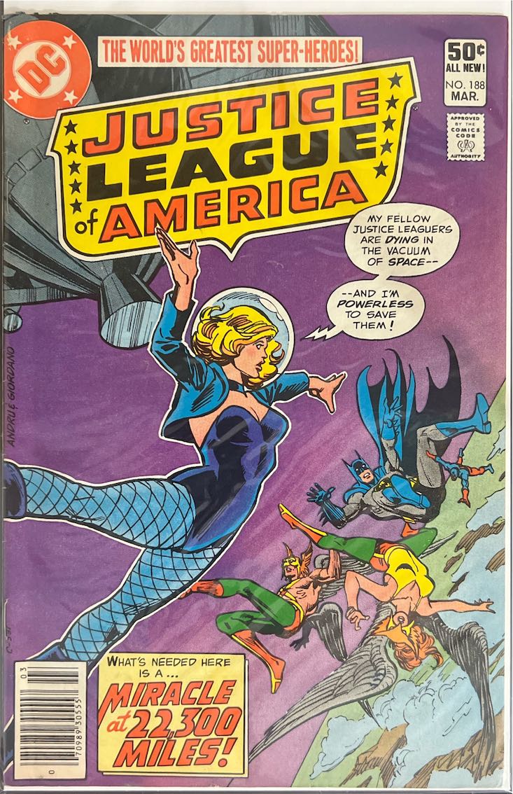 Justice League of America, #188 (DC Comics, 1981) - Direct Sales Edition