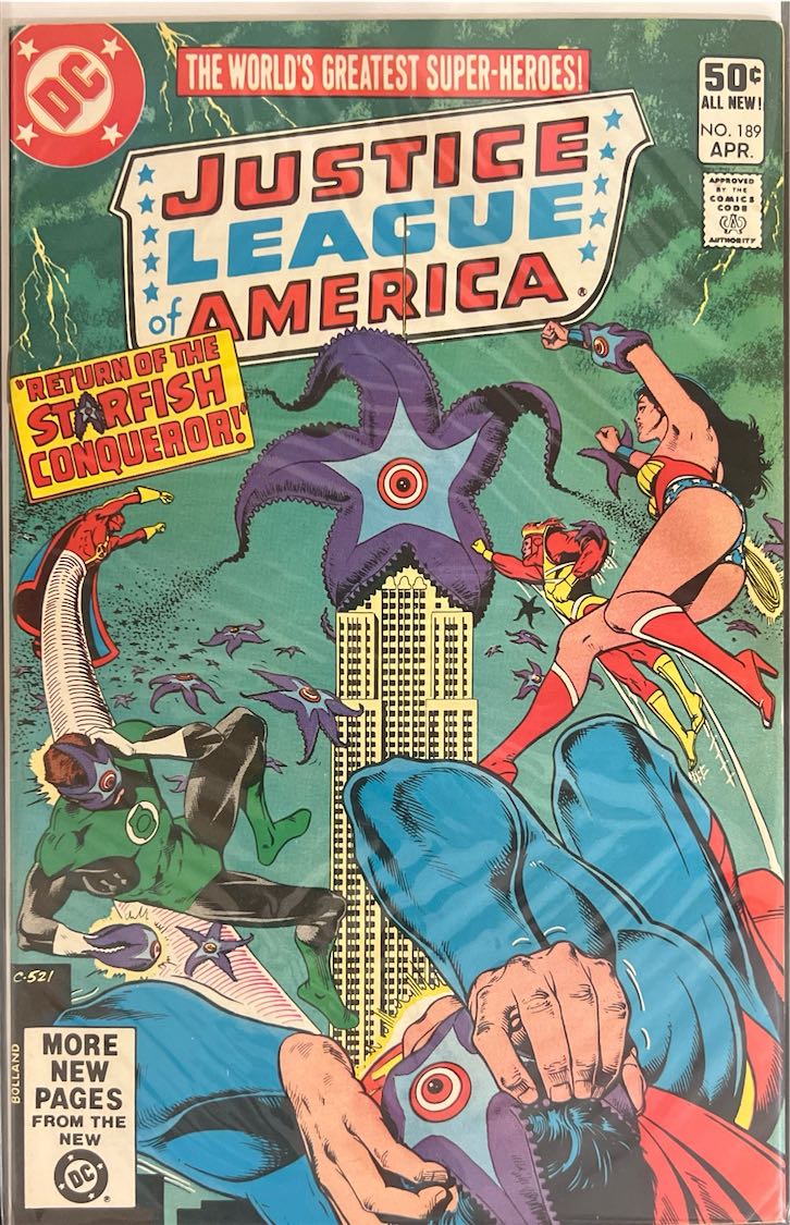 Justice League of America, #189 (DC, 1981) - Direct Sales