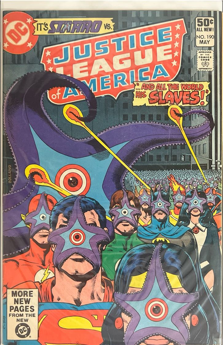 Justice League of America, #190 (DC, 1981) - Direct Sales