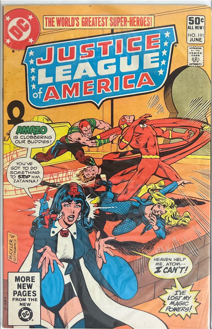 Justice League of America, #191, (DC, 1981) - Direct Sales Edition