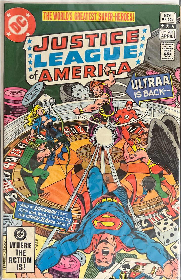 Justice League of America, #201, Ultraa is Back (DC, 1982) - Direct Sales Edition