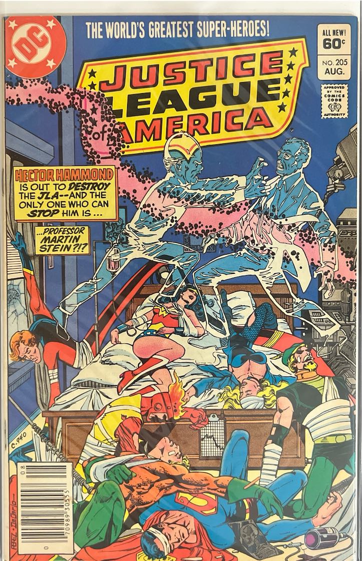 Justice League of America, #205, The World's Greatest Super-Heroes! (DC, 1982) - Direct Sales