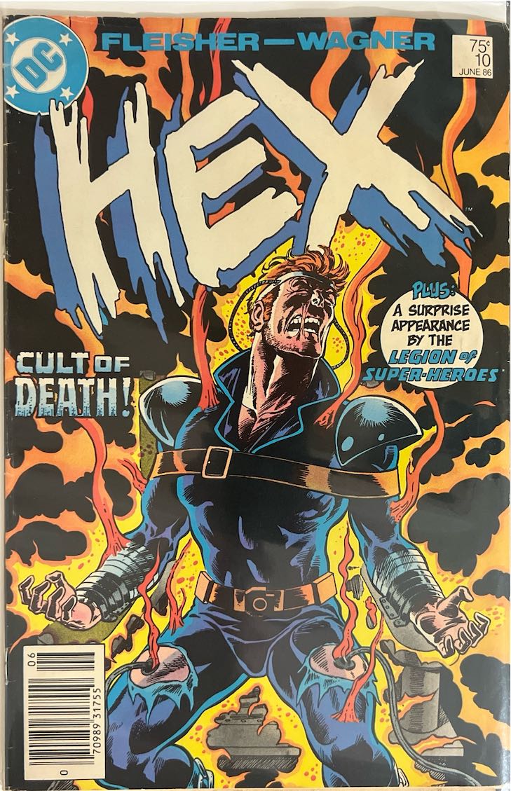 Hex, #010, Cult of Death! (DC Comics, 1986) - Direct Sales