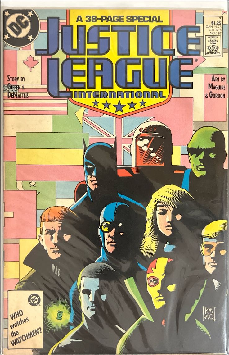 Justice League International, #007 (DC Comics, 1987) - Direct Sales