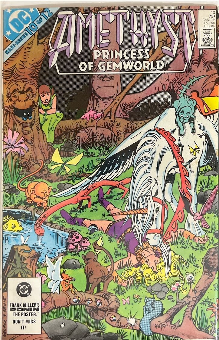 Amethyst, Princess of Gemworld, #010, (DC Comics, 1984) - Direct Sales