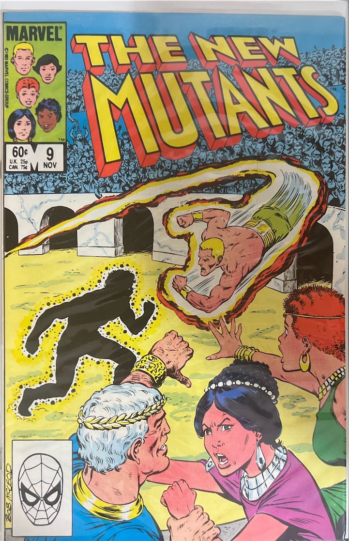 The New Mutants, #009 (Marvel, 1983) - Newsstand Edition