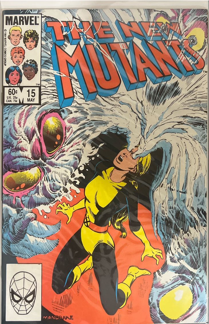 The New Mutants, #015, (Marvel, 1984) - Direct Edition