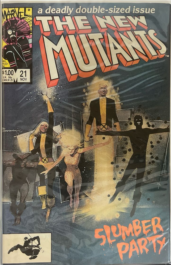 The New Mutants, #021, Slumber Party (Marvel, 1984) - Direct Edition