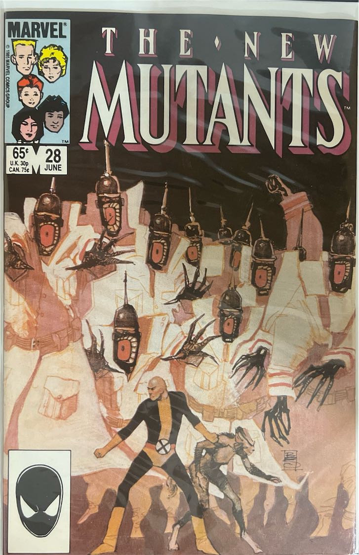 The New Mutants, #028 (Marvel, 1985) - Direct Edition