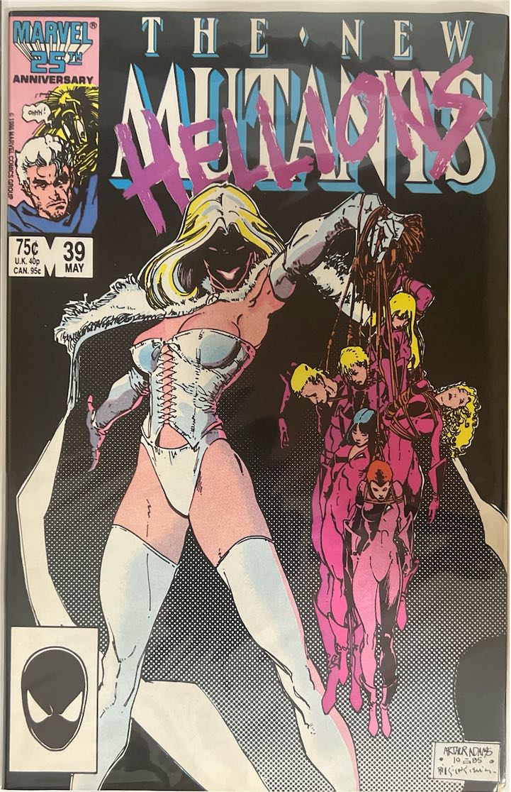 The New Mutants, #039, Hellions (Marvel, 1986) - Direct Sales