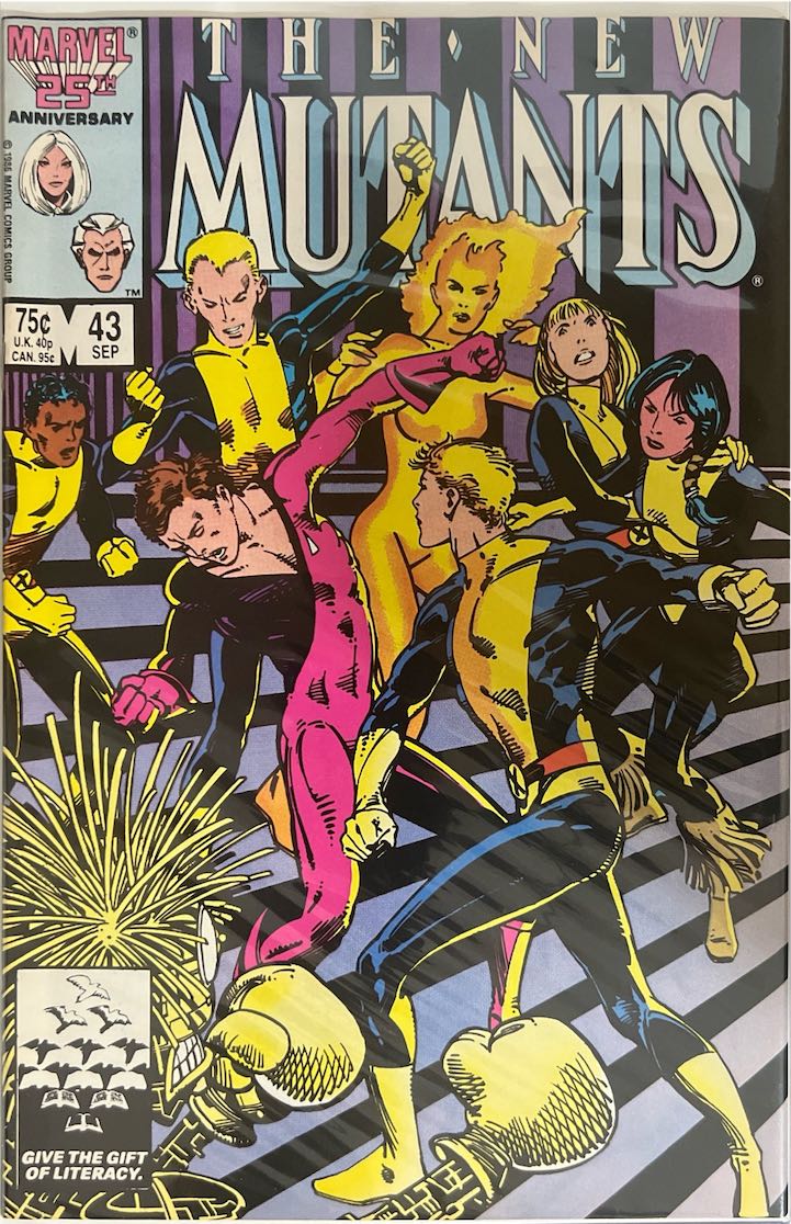 The New Mutants, #043, (Marvel, 1986) - Direct Edition