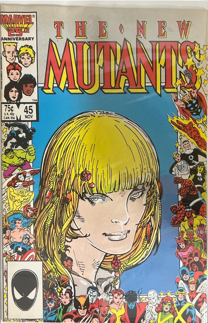 The New Mutants, #045 (Marvel, 1986) - Direct Edition