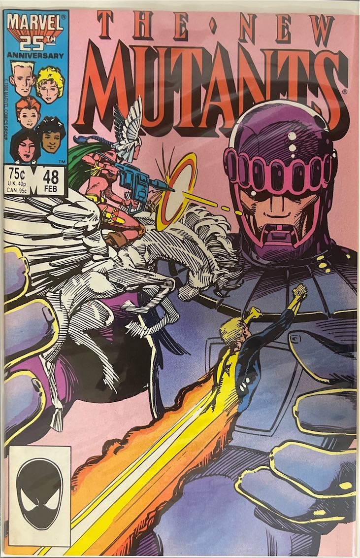 The New Mutants, #048, (Marvel, 1986) - Direct Sales