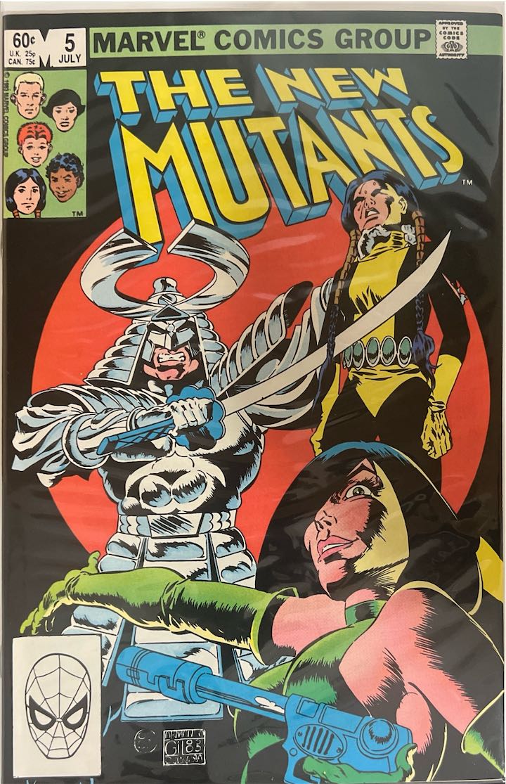 The New Mutants, #005, (Marvel, 1983) - Direct Edition