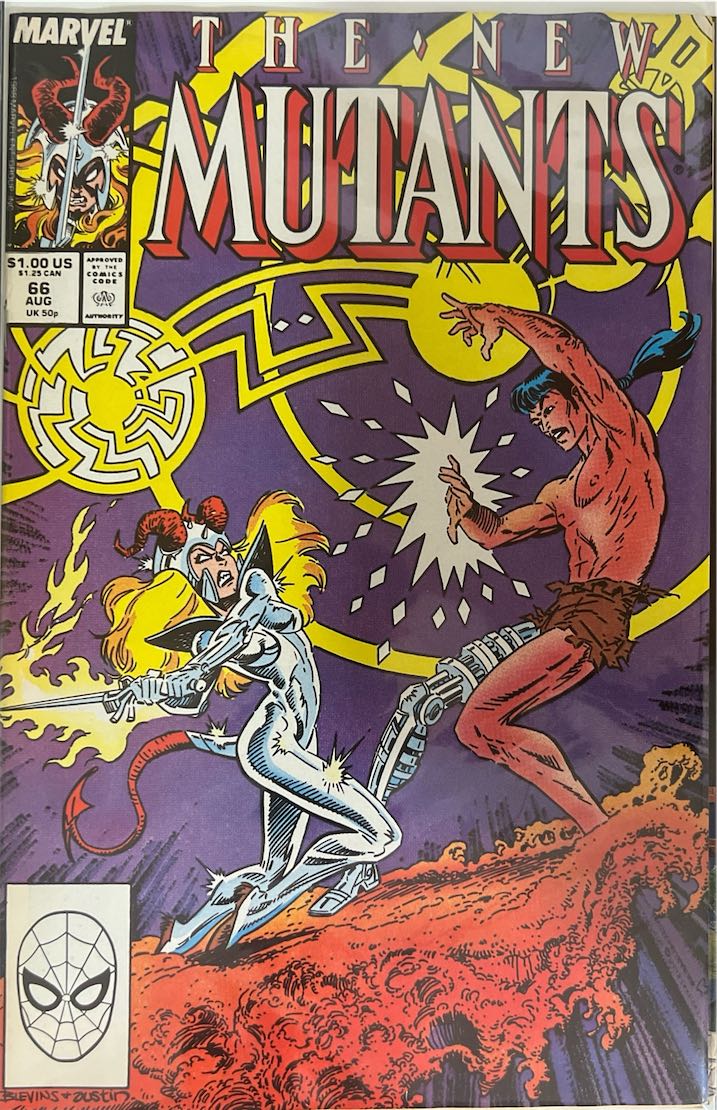 The New Mutants, #066, (Marvel, 1988) - Direct Sales