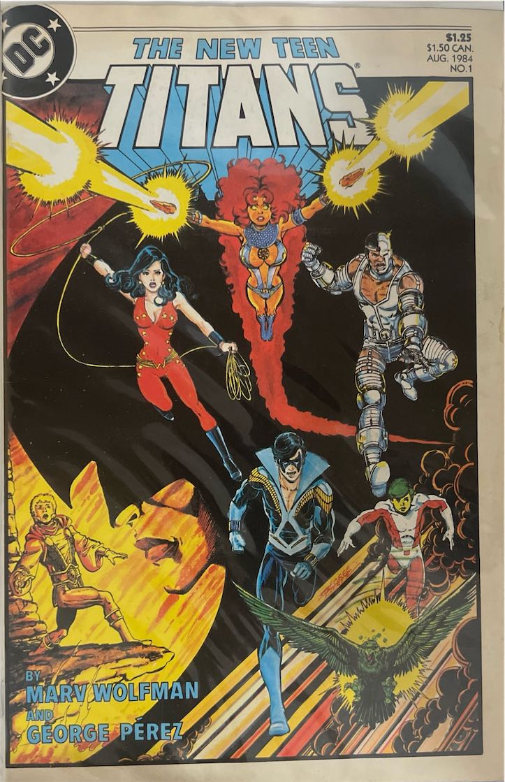 The New Teen Titans, #001, (DC Comics, 1984) - Direct Sales