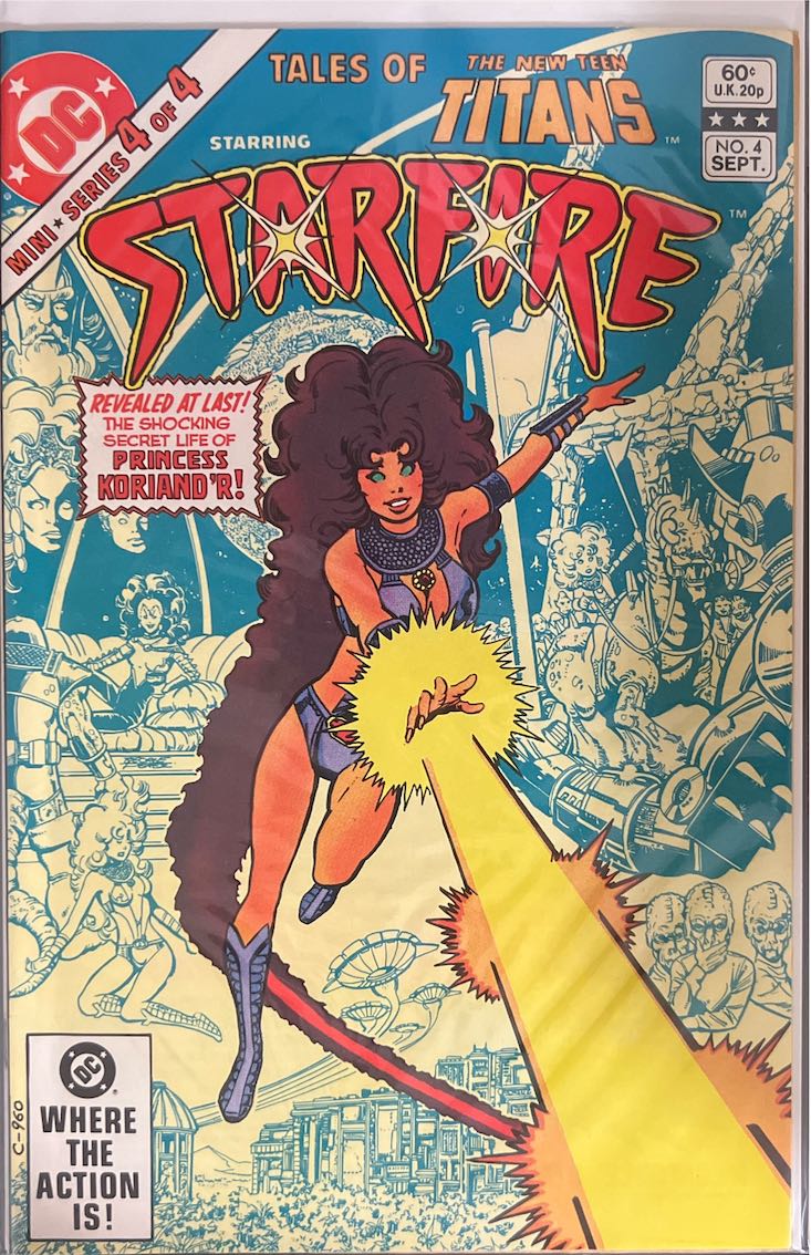 Tales of the New Teen Titans, #004, Starring Starfire (DC, 1982) - Direct Sales