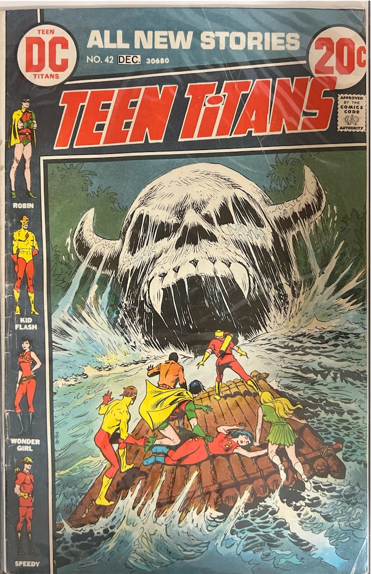 Teen Titans, #042, All New Stories (DC Comics, 1972) - Direct Sales